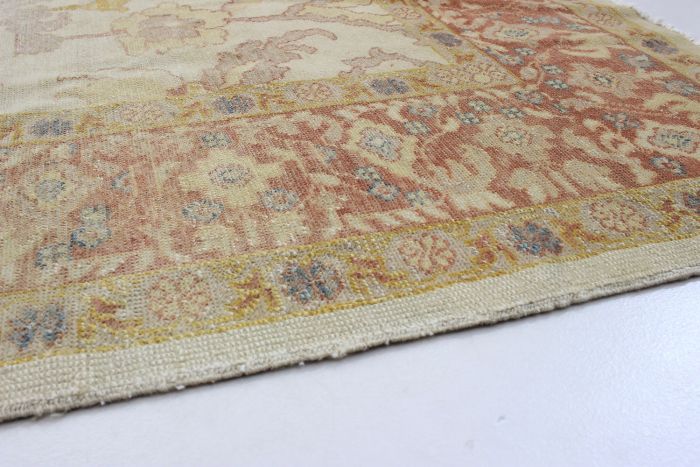 Turkish Authentic Ushak 6'0" x 8'5" Hand-knotted Wool Rug 