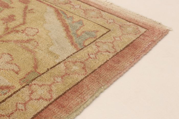 Turkish Authentic Ushak 8'3" x 10'1" Hand-knotted Wool Rug 