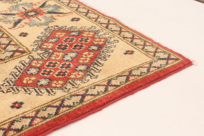 Afghan Uzbek Ghazni 5'11" x 10'0" Hand-knotted Wool Rug 