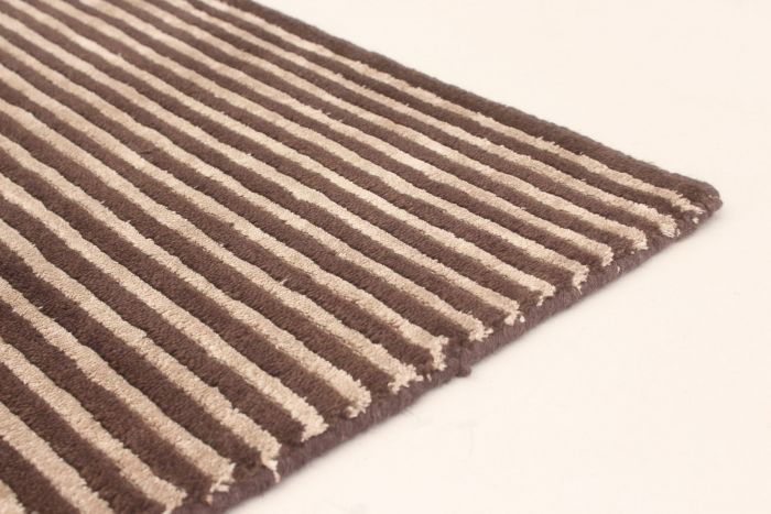 Indian Kashkuli Gabbeh 5'0" x 7'8" Hand-knotted Silk, Wool Rug 