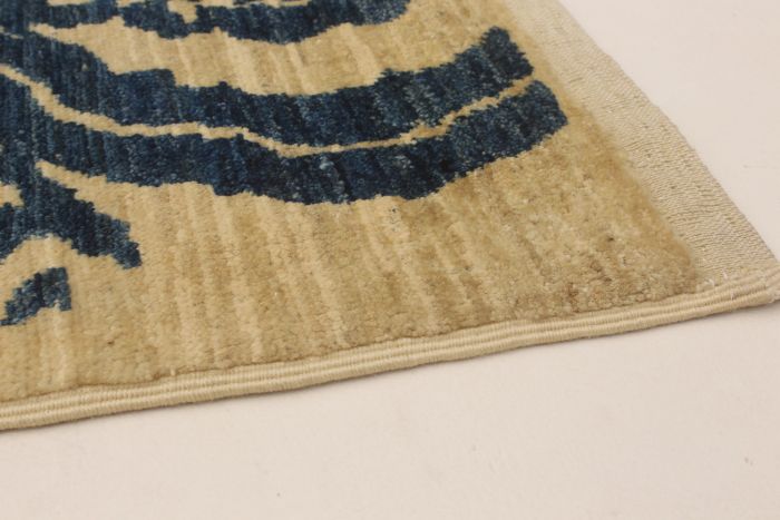 Afghan Ziegler Chobi 6'2" x 9'5" Hand-knotted Wool Rug 