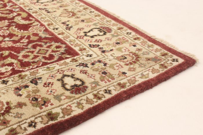 Indian Jamshidpour 4'2" x 6'1" Hand-knotted Wool Rug 