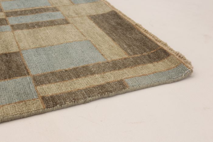 Indian Finest Oushak 4'9" x 7'9" Hand-knotted Wool Rug 