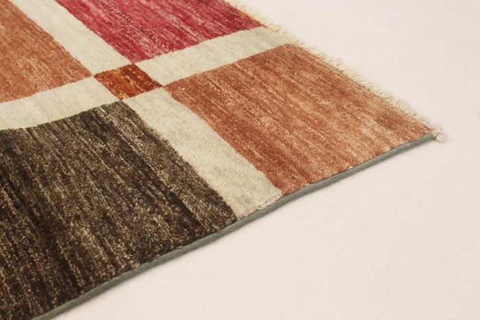 Afghan Ziegler Chobi 4'1" x 6'3" Hand-knotted Wool Rug 