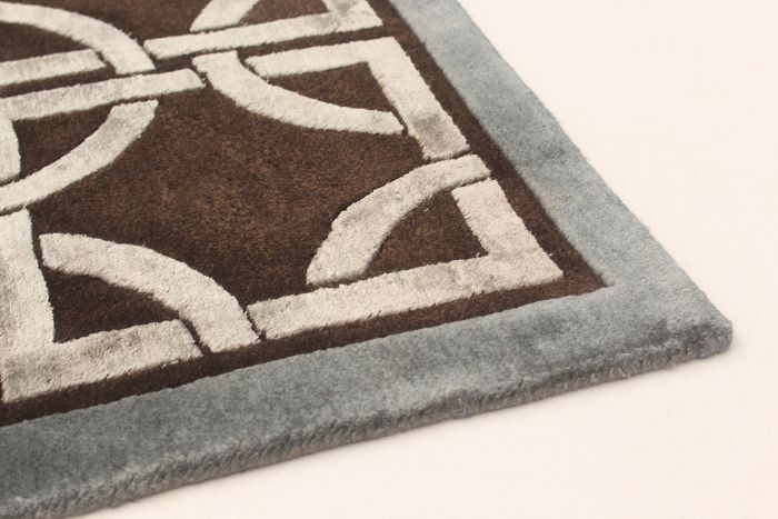 Nepal Opulence 8'8" x 11'9" Hand-knotted Silk, Wool Rug 