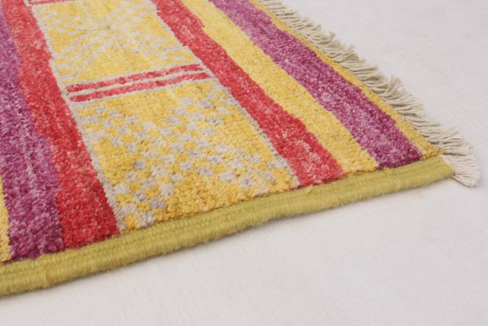 Indian Shalimar 6'0" x 8'4" Hand-knotted Wool Rug 