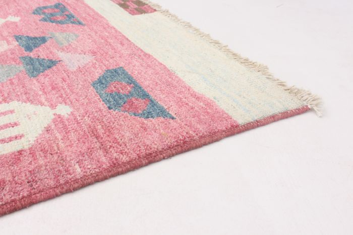 Indian Shalimar 9'2" x 12'6" Hand-knotted Wool Rug 