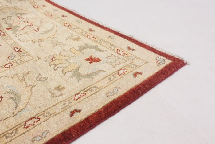 Afghan Chobi Finest 8'2" x 10'2" Hand-knotted Wool Rug 