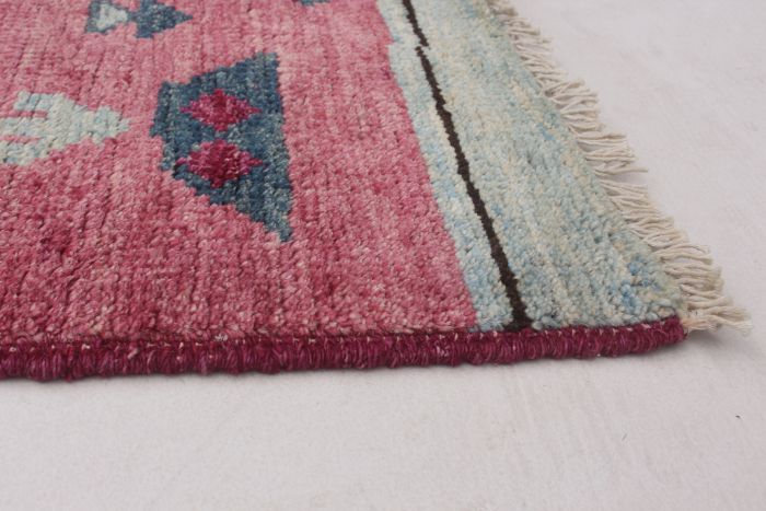Indian Shalimar 5'2" x 8'3" Hand-knotted Wool Rug 