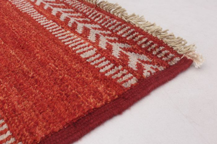 Indian Shalimar 6'2" x 9'0" Hand-knotted Wool Rug 