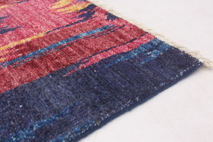 Indian Shalimar 6'0" x 9'6" Hand-knotted Wool Rug 