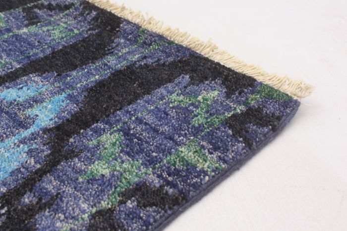 Indian Shalimar 6'0" x 8'3" Hand-knotted Wool Rug 
