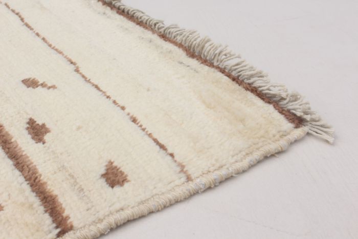 Indian Tangier 6'1" x 9'1" Hand-knotted Wool Rug 