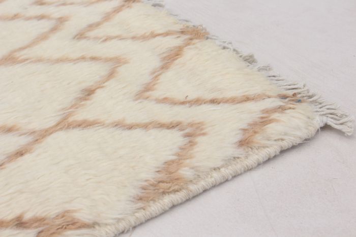 Indian Tangier 6'1" x 9'0" Hand-knotted Wool Rug 