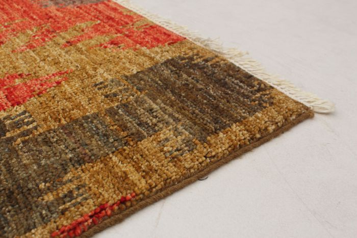 Indian Shalimar 5'10" x 8'0" Hand-knotted Wool Rug 