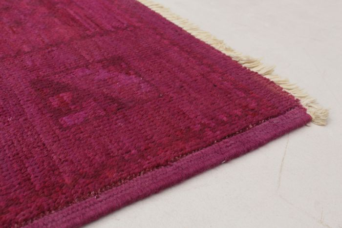 Indian Vibrance 6'2" x 8'10" Hand-knotted Wool Rug 