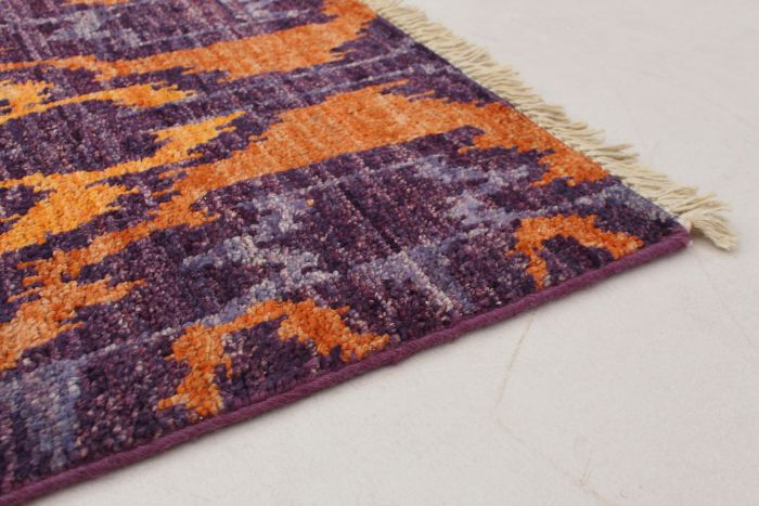 Indian Shalimar 6'0" x 9'2" Hand-knotted Wool Rug 