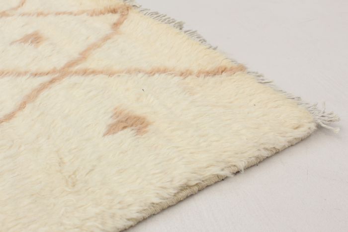Indian Tangier 6'4" x 8'10" Hand-knotted Wool Rug 