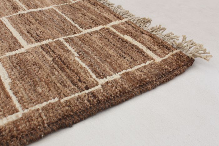Indian Tangier 6'5" x 9'0" Hand-knotted Wool Rug 