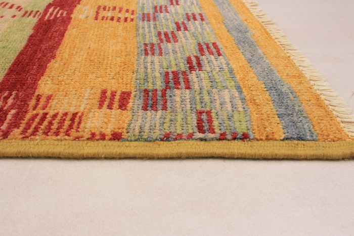 Indian Shalimar 5'0" x 8'1" Hand-knotted Wool Rug 