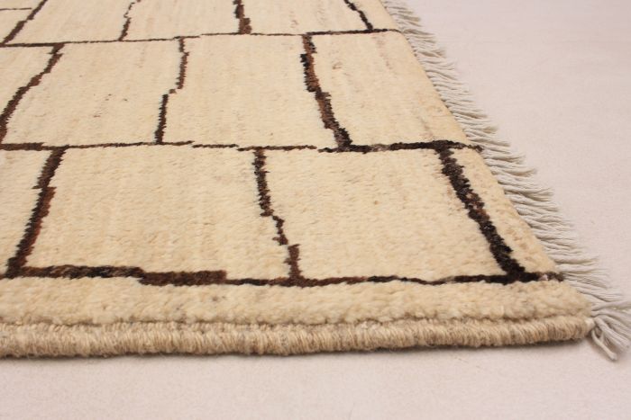 Indian Shalimar 6'0" x 8'10" Hand-knotted Wool Rug 