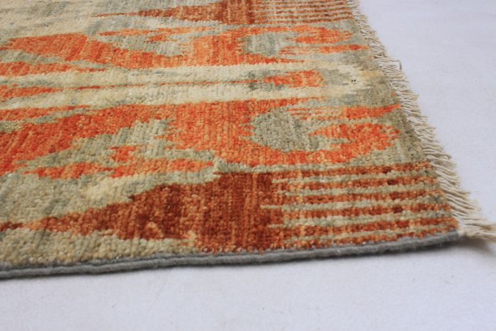 Indian Shalimar 5'0" x 8'3" Hand-knotted Wool Rug 