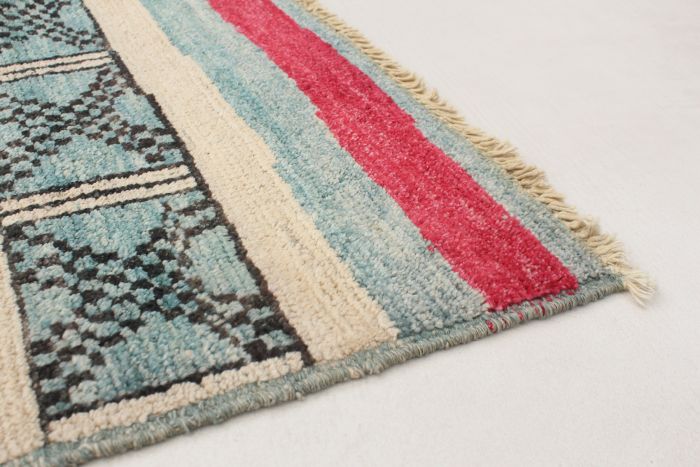 Indian Shalimar 9'4" x 11'9" Hand-knotted Wool Rug 
