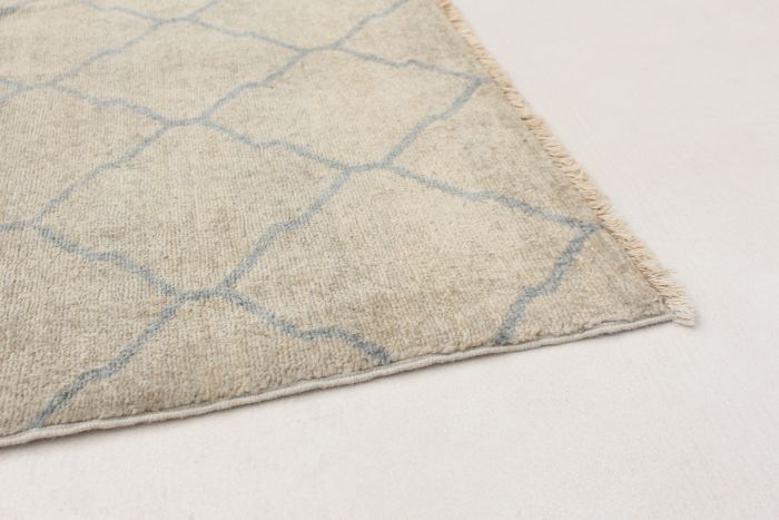 Indian Tangier 8'3" x 9'10" Hand-knotted Wool Rug 