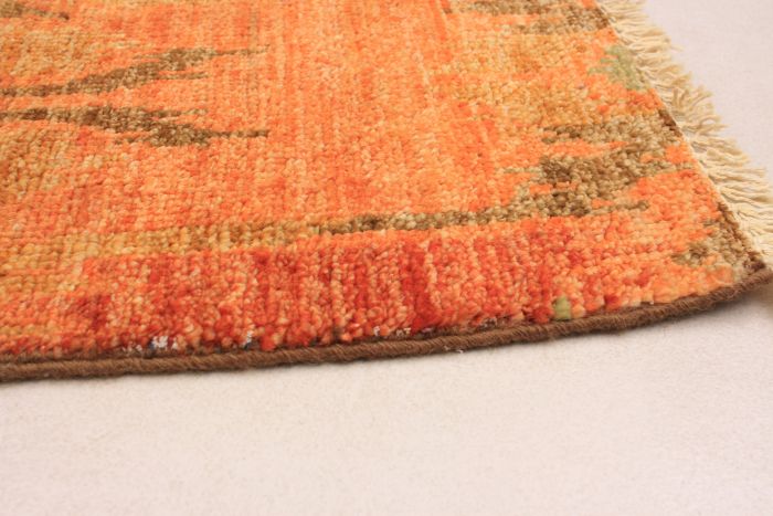 Indian Shalimar 4'6" x 7'1" Hand-knotted Wool Rug 