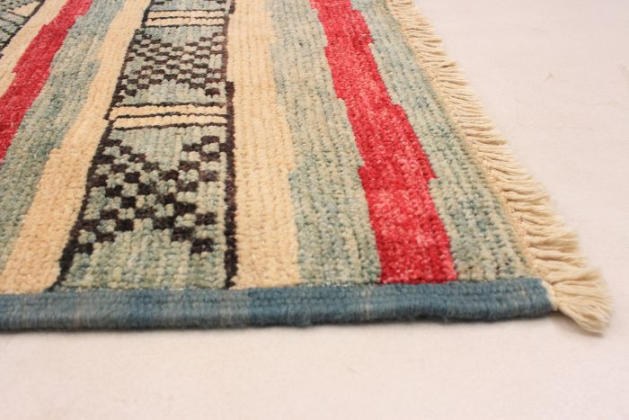 Indian Shalimar 5'3" x 7'11" Hand-knotted Wool Rug 