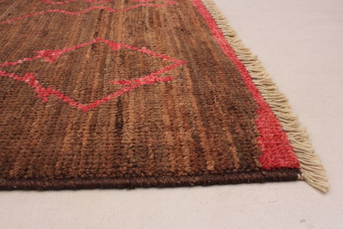 Indian Shalimar 4'2" x 6'7" Hand-knotted Wool Rug 