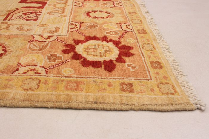 Afghan Chobi Finest 6'4" x 8'8" Hand-knotted Wool Rug 