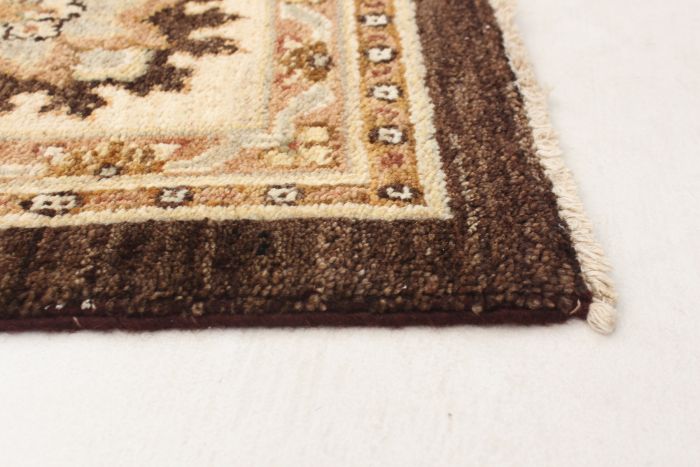 Indian Chobi Twisted 9'0" x 12'9" Hand-knotted Wool Rug 