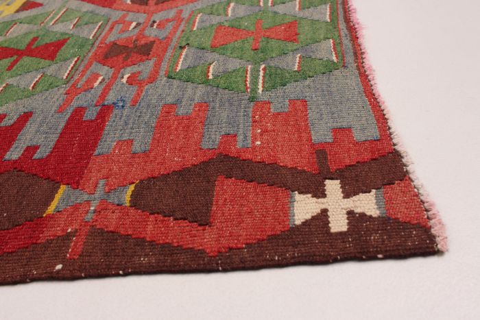 Kilim sivas 4'11" x 9'0" en laine