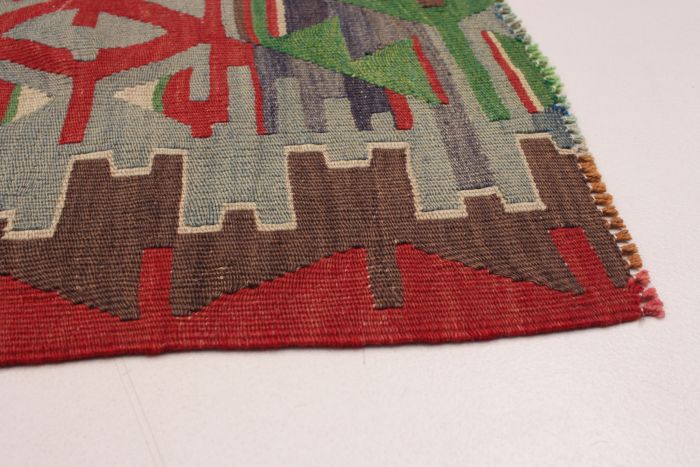 Kilim sivas 5'1" x 9'7" en laine