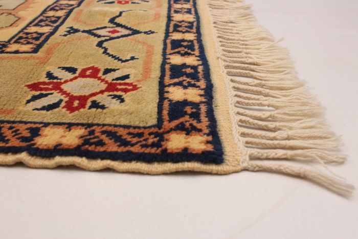 Turkish Melis Vintage 5'7" x 7'10" Hand-knotted Wool Rug 