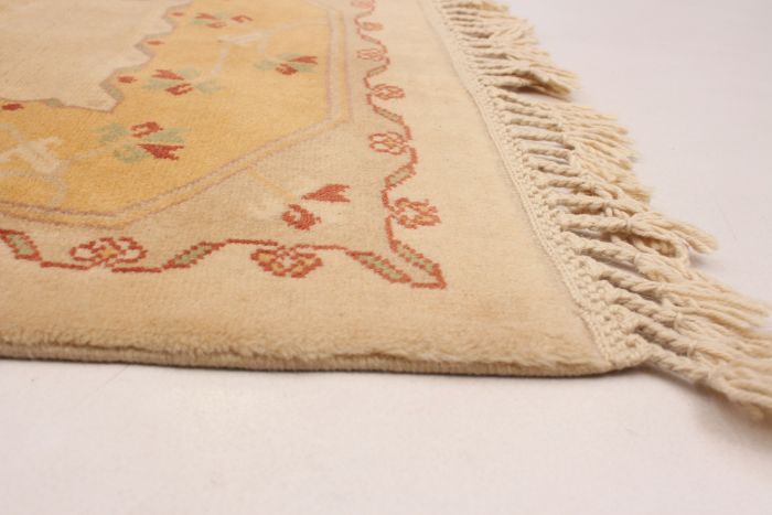 Turkish Melis Vintage 2'8" x 6'3" Hand-knotted Wool Rug 