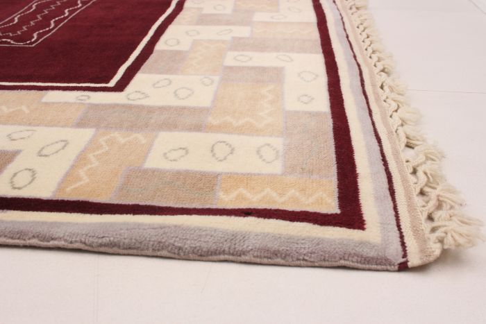 Turkish Melis Vintage 5'7" x 8'0" Hand-knotted Wool Rug 
