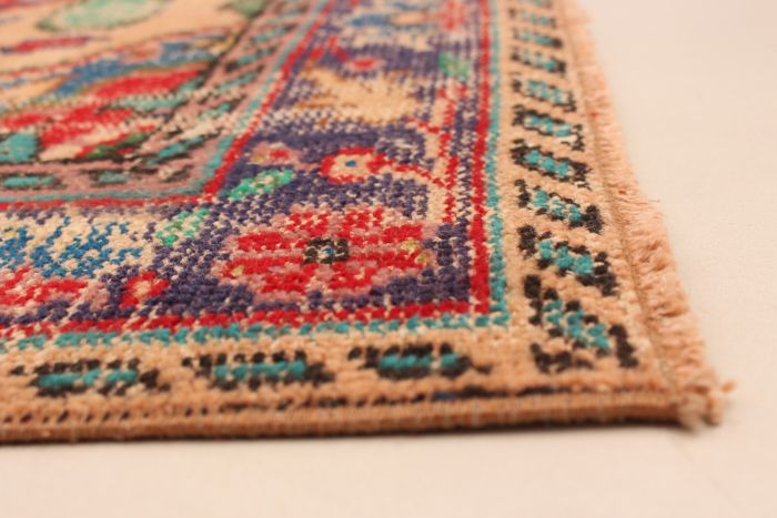 Turkish Anadol Vintage 5'10" x 9'6" Hand-knotted Wool Rug 