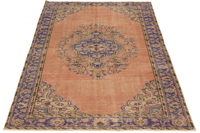 Turkish Anadol Vintage 5'10" x 9'3" Hand-knotted Wool Rug 