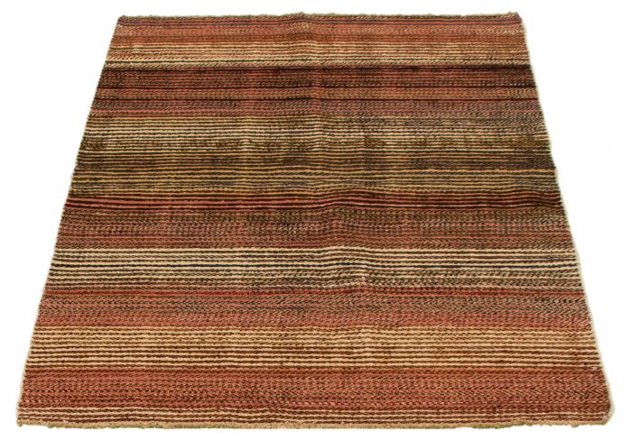 Pakistani Peshawar Ziegler 4'0" x 6'1" Hand-knotted Wool Rug 
