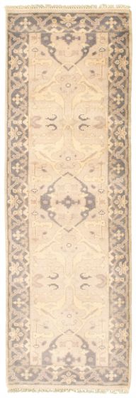 Tapis oushak royal 2'7" x 7'10" en laine