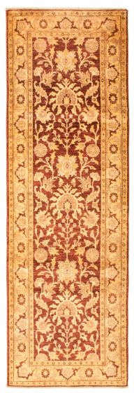 Afghan Chobi Finest 2'8" x 8'8" Hand-knotted Wool Rug 