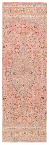 Persian Style 3'9" x 12'7" Hand-knotted Wool Rug 