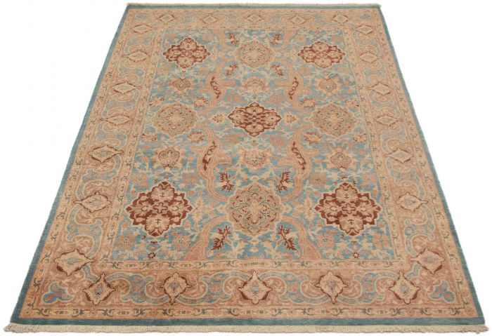 Pakistani Pako Persian 18 Of 20 6'0" x 9'6" Hand-knotted Wool Rug 