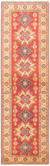 Afghan Finest Ghazni 2'9" x 9'8" Hand-knotted Wool Rug 