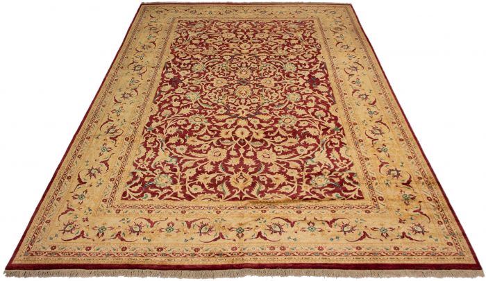 Afghan Chobi Finest 12'0" x 17'5" Hand-knotted Wool Rug 