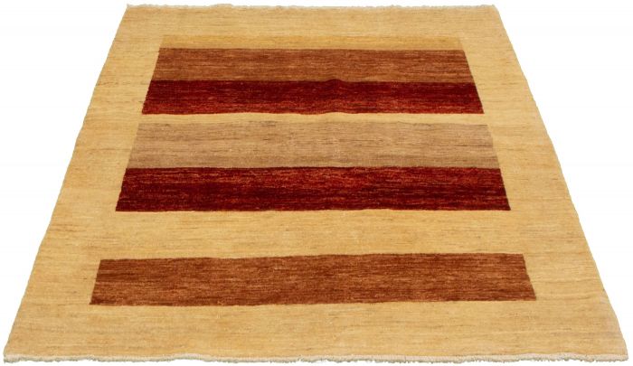 Pakistani Peshawar Ziegler 4'10" x 6'0" Hand-knotted Wool Rug 
