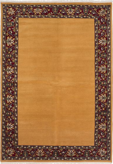 Pakistani Peshawar Ziegler 6'2" x 9'0" Hand-knotted Wool Rug 