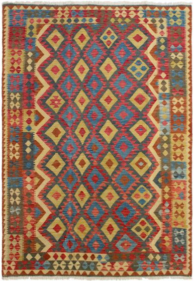Kilim sivas 6'6" x 9'6" en laine